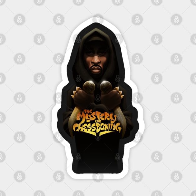 mystery of cheesboxing Sticker by Dedos The Nomad